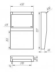 компактные размеры в собранном виде