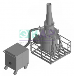 Инсинератор для сжигания отходов