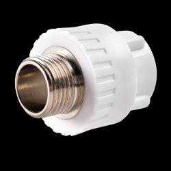 Муфта комбинир. ПП D20-1/2"НР