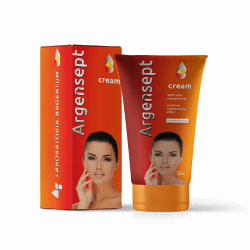 Восстанавливающий крем для кожи с наносеребром Argensept