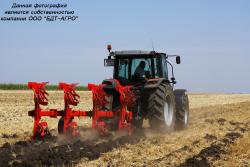 Плуги лемешные оборотные ПЛО ВАРЯГ® захватом от 2 до 9 корпусов