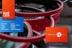 RANTEC - протяжные ремни с покрытием Linatex. Используются для протяжки пленки, в вертикально-фасовочном оборудовании.