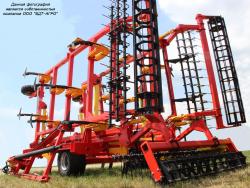 Культиватор стерневой тяжелый КСТ с пружинной защитой от 4,2 до 9 метров
