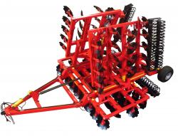 Бороны дисковые БДМ четырехрядные, шириной захвата от 2,4 до 9,2 метров