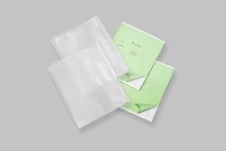 Обложка прозрачная для тетради