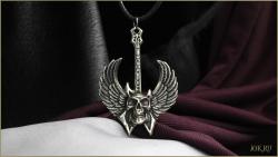 кулон адская гитара