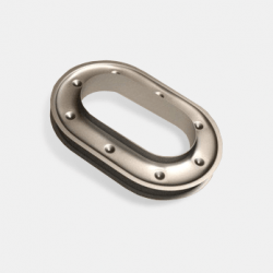 Люверс овальный