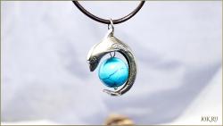 кулон дельфин