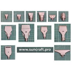 Форсунки из полимеров воздушные, для воды и жидкостей разной вязкости