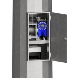 Технический отсек в конструкции молниеотвода ВГМ