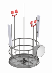 Стационарная корона мачты освещения ВМОН