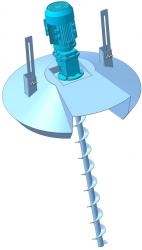 Ворошитель зерна ВЗ-1, ворошитель вороха, зерноворошитель, Агромаш-НН