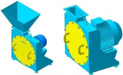 Дробилка ДРС, дробилка яичной скорлупы, дробилка молотковая, Агромаш-НН