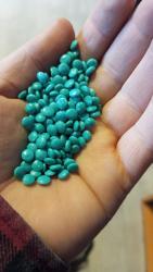 гранула ПНД зеленая