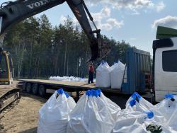 Погрузка сапропеля в Биг-Бэгах