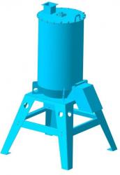 Смеситель, смеситель лопастной, смеситель вертикальный, Агромаш-НН