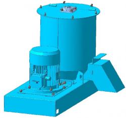Смеситель, смеситель лопастной, смеситель вертикальный, Агромаш-НН