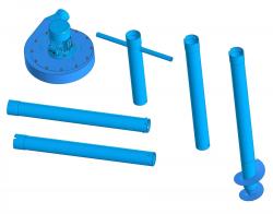 Аэратор зерновой АЗ-2, аэратор для зерна, вентилятор вороха, Агромаш-НН