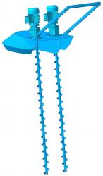 Ворошитель зерна ВЗ-2, ворошитель вороха, зерноворошитель, Агромаш-НН