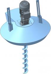 Ворошитель зерна ВЗ-1, ворошитель вороха, зерноворошитель, Агромаш-НН