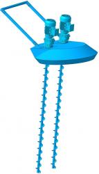 Ворошитель зерна ВЗ-2, ворошитель вороха, зерноворошитель, Агромаш-НН