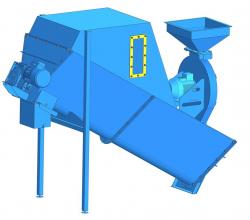 Комплекс для приготовления рассыпного комбикорма СД, комбикормовый завод, Агромаш-НН