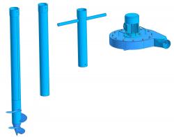 Аэратор зерновой АЗ-2, аэратор для зерна, вентилятор вороха, Агромаш-НН