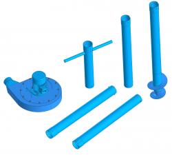 Аэратор зерновой АЗ-2, аэратор для зерна, вентилятор вороха, Агромаш-НН