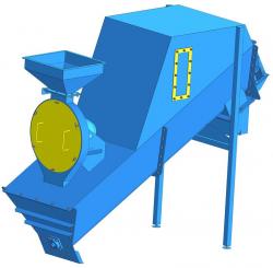 Комплекс для приготовления рассыпного комбикорма СД, комбикормовый завод, Агромаш-НН