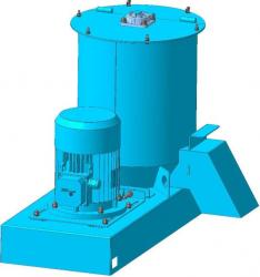 Смеситель шнековый, смеситель ленточный, смеситель лопастной, Агромаш-НН