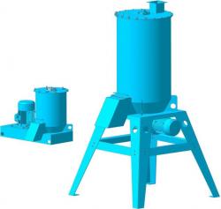 Смеситель шнековый, смеситель ленточный, смеситель лопастной, Агромаш-НН