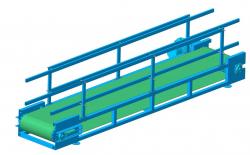 Транспортер ленточный для мешков ТМ, конвейер, Агромаш-НН
