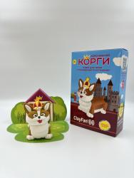 Инструкции по лепке и картонный домик есть в наборе