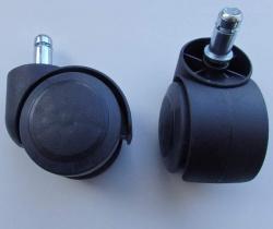 Ролик чёрный ПУ чёрный