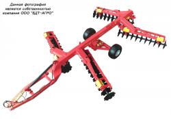 Борона батарейная дисковая  тяжелая БДТ Деметра® от 3 до 8 метров