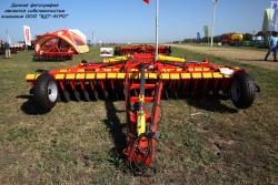 Дисковые бороны легкие БДМ-В БАРСУК на стойках с эластомерами, с шириной захвата от 1,8 до 12,1 метров