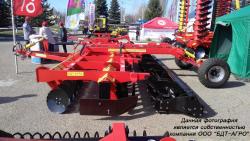 Дисковые бороны легкие БДМ-В БАРСУК на стойках с эластомерами, с шириной захвата от 1,8 до 12,1 метров