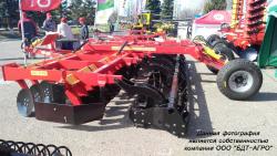 Дисковые бороны легкие БДМ-В БАРСУК на стойках с эластомерами, с шириной захвата от 1,8 до 12,1 метров