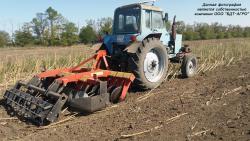 Дисковые бороны легкие БДМ-В БАРСУК на стойках с эластомерами, с шириной захвата от 1,8 до 12,1 метров