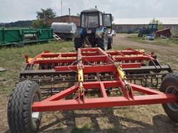 Дисковые бороны легкие БДМ-В БАРСУК на стойках с эластомерами, с шириной захвата от 1,8 до 12,1 метров