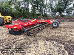 Дисковые бороны легкие БДМ-В БАРСУК на стойках с эластомерами, с шириной захвата от 1,8 до 12,1 метров