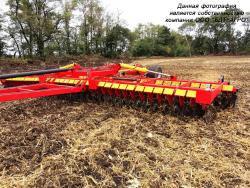 Дисковые бороны легкие БДМ-В БАРСУК на стойках с эластомерами, с шириной захвата от 1,8 до 12,1 метров