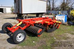 Дисковые бороны легкие БДМ-В БАРСУК на стойках с эластомерами, с шириной захвата от 1,8 до 12,1 метров