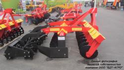 Дисковые бороны легкие БДМ-В БАРСУК на стойках с эластомерами, с шириной захвата от 1,8 до 12,1 метров