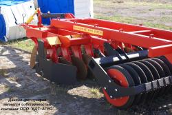 Дисковые бороны легкие БДМ-В БАРСУК на стойках с эластомерами, с шириной захвата от 1,8 до 12,1 метров