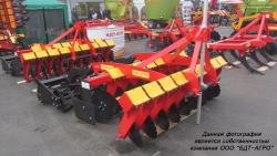 Дисковые бороны легкие БДМ-В БАРСУК на стойках с эластомерами, с шириной захвата от 1,8 до 12,1 метров