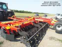 Дисковые бороны легкие БДМ-В БАРСУК на стойках с эластомерами, с шириной захвата от 1,8 до 12,1 метров
