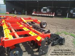 Дисковые бороны легкие БДМ-В БАРСУК на стойках с эластомерами, с шириной захвата от 1,8 до 12,1 метров