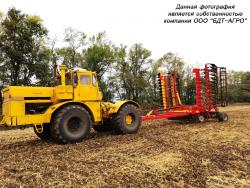 Дисковые бороны легкие БДМ-В БАРСУК на стойках с эластомерами, с шириной захвата от 1,8 до 12,1 метров