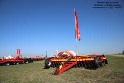 Дисковые бороны легкие БДМ-В БАРСУК на стойках с эластомерами, с шириной захвата от 1,8 до 12,1 метров